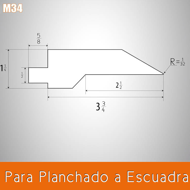 Dado para planchado