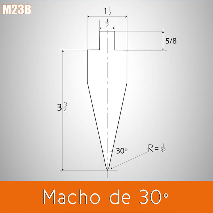 Dado macho 30