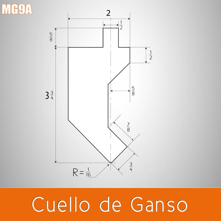 cuello de ganso