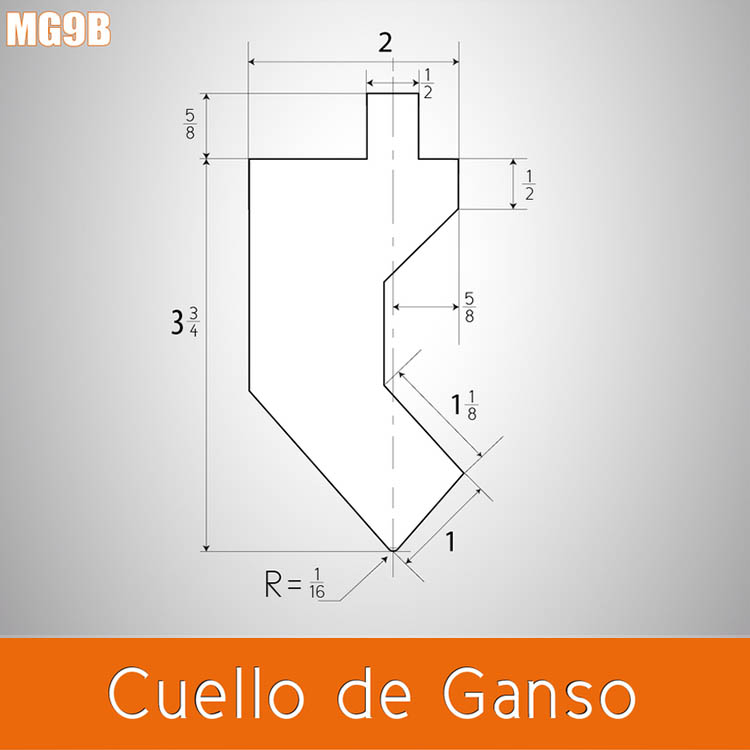 cuello de ganso