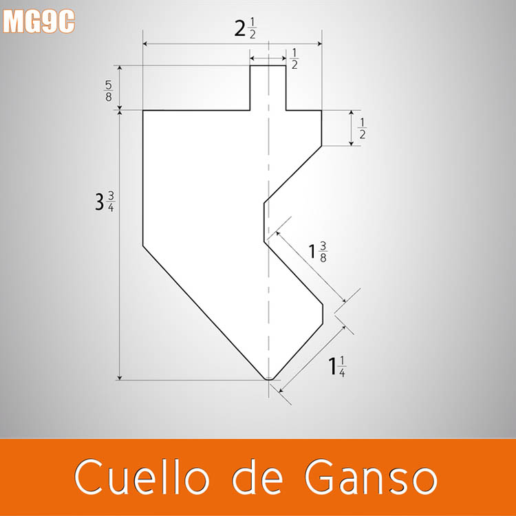 cuello de ganso