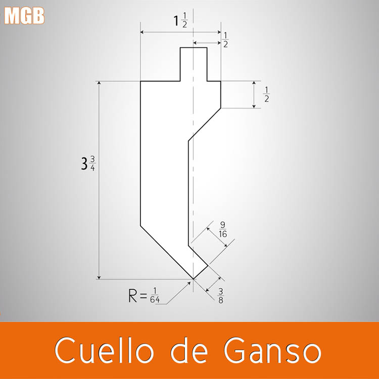 cuello de ganso