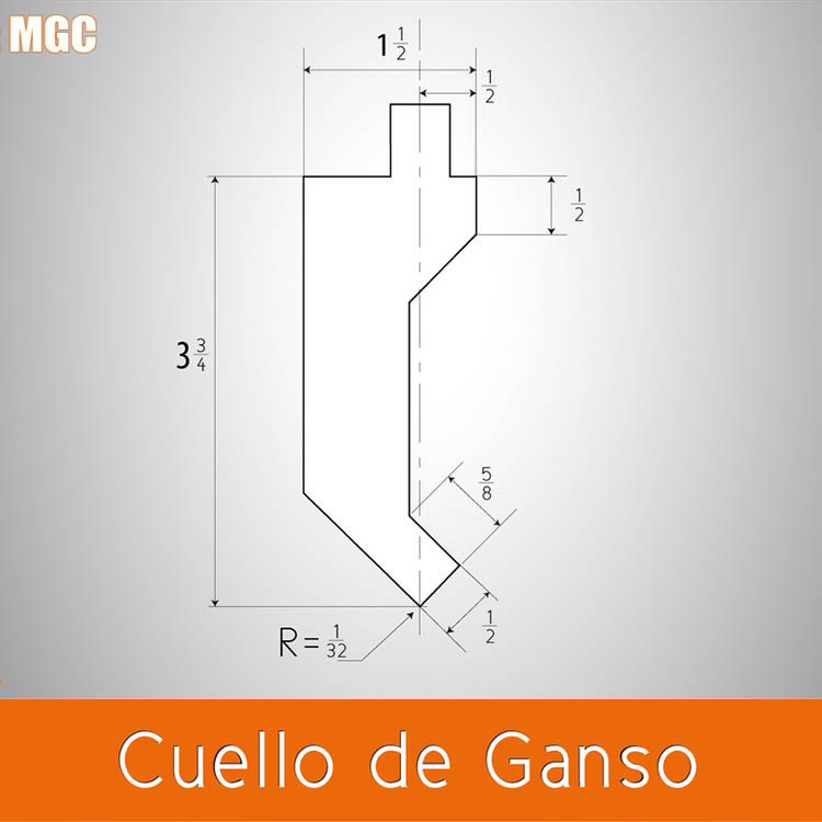 cuello de ganso