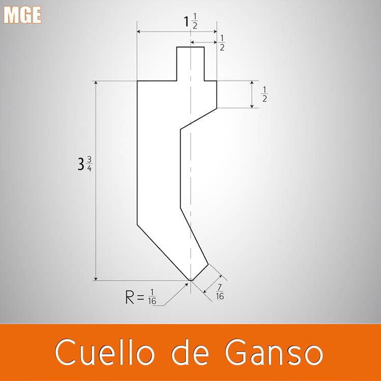 cuello de ganso