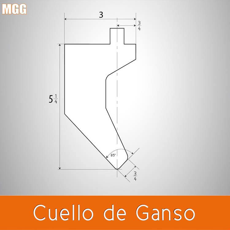 cuello de ganso